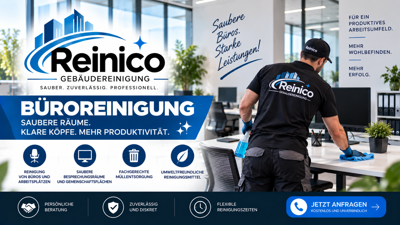 Reinico Büroreinigung