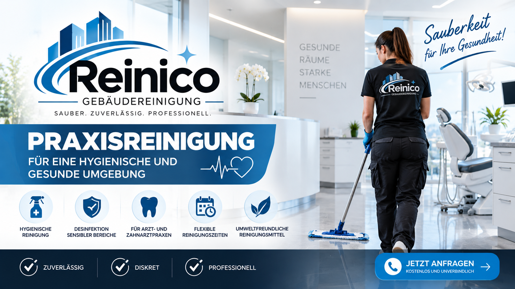 Praxisreinigung Reinico